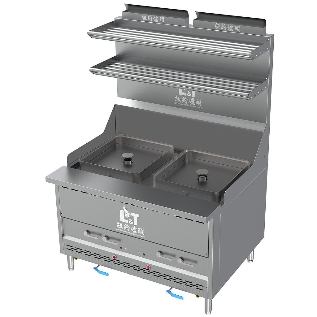 48" Two Chambers Bare Burner Steam King