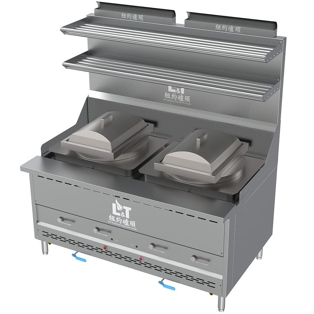62" Interchangeable Steam Range with Double Cheung Fun Cookers