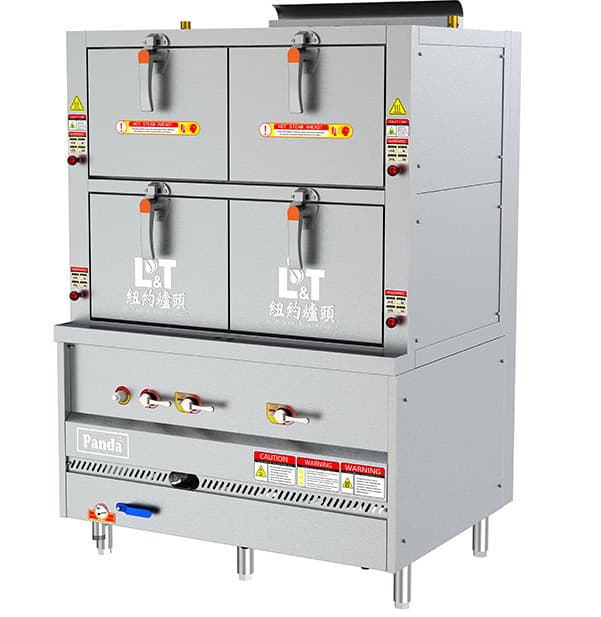 46" Super High-Speed Steaming Cabinet with 4 Compartments